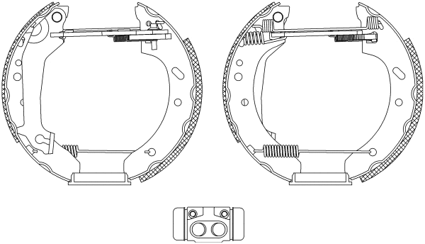 Brake Shoe Set (MSP148)