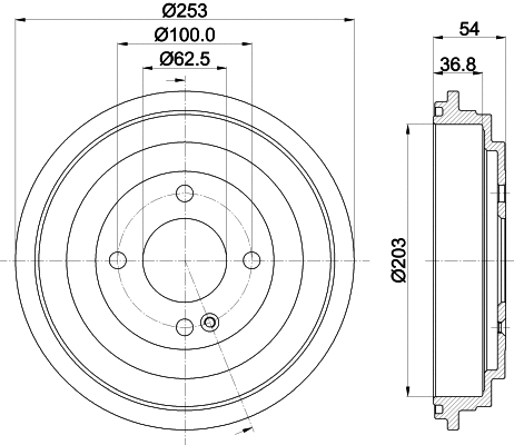Brake Drum (MBD415)