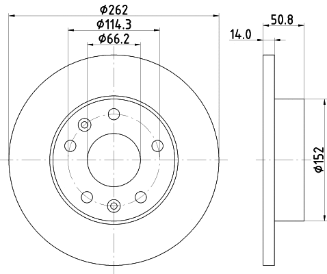 Brake Disc (MDC1531)