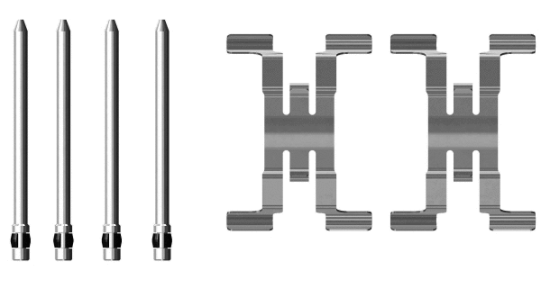 Accessory Kit, disc brake pad (MBA0082)