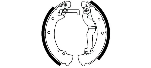Brake Shoe Set (MFR386)