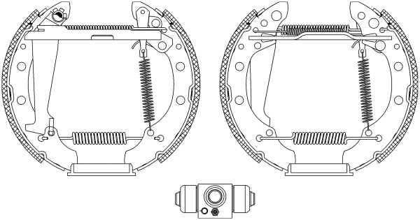 Brake Shoe Set (MSP252)