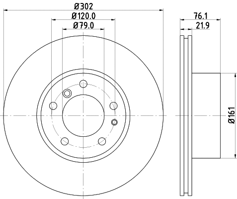 Brake Disc (MDC459)