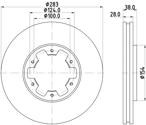 Brake Disc (MDC2397)