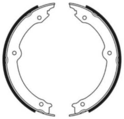 Brake Shoe Set, parking brake (MFR774)