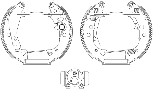 Brake Shoe Set (MSP064)