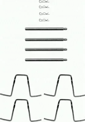 Accessory Kit, disc brake pad (MBA1010)