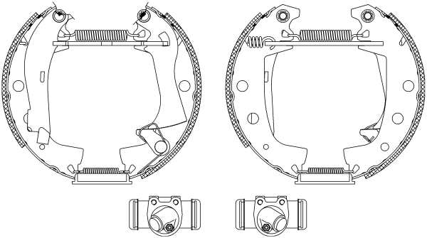 Brake Shoe Set (MSP040)