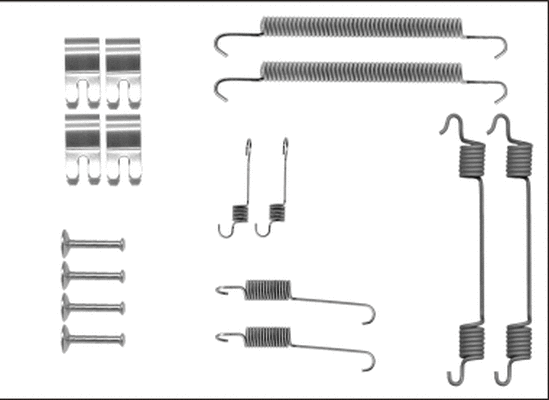 Accessory Kit, brake shoes (MBA29)