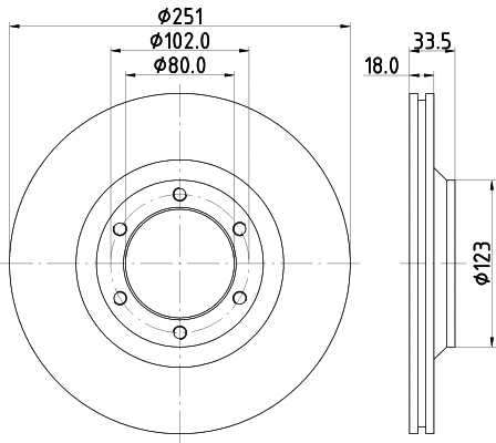 Brake Disc (MDC620)