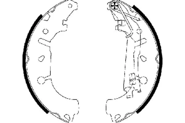 Brake Shoe Set (MFR564)