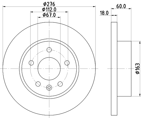 Brake Disc (MDC1985)