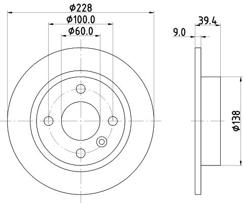 Brake Disc (MDC792)