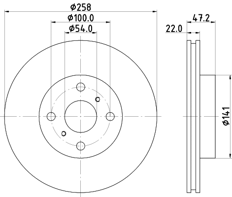 Brake Disc (MDC1318)