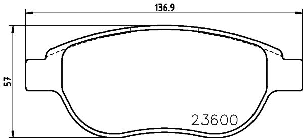 Brake Kit, disc brake (MDK0191)