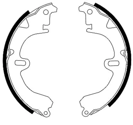 Brake Shoe Set (MFR235)
