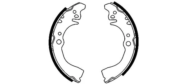 Brake Shoe Set (MFR295)