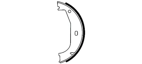 Brake Shoe Set, parking brake (MFR428)