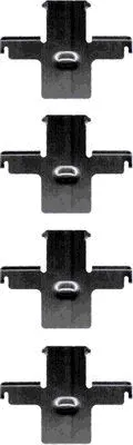 Accessory Kit, disc brake pad (MBA1157)