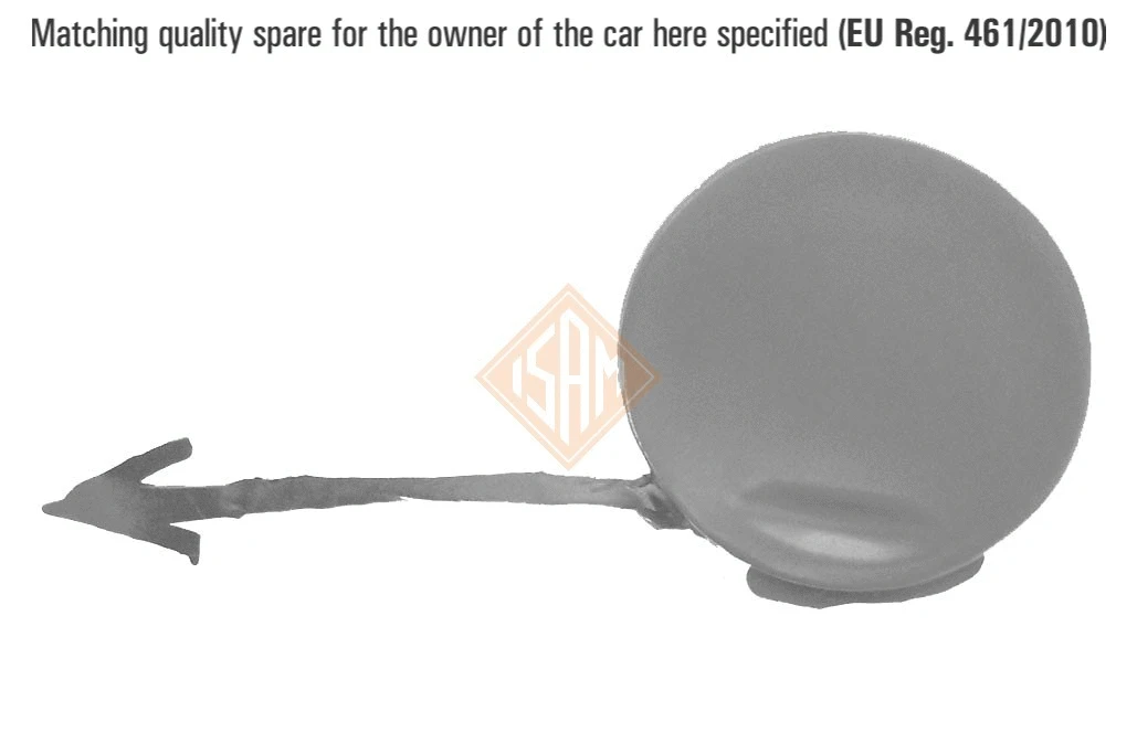 Bumper Cover, towing device (0710811)