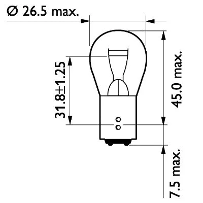 Bulb, direction indicator (13499B2)