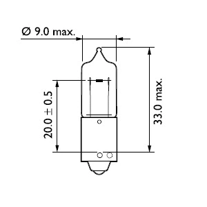 Bulb, direction indicator