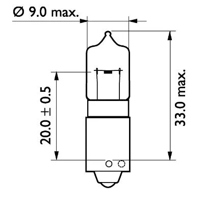 Bulb, direction indicator (24356CP)