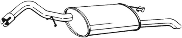 Rear Muffler (278-583)