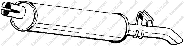 Rear Muffler (185-939)