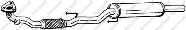 Front Muffler (281-483)