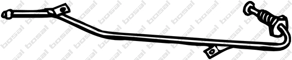 Pressure Pipe, pressure sensor (soot/particulate filter) (000-063)