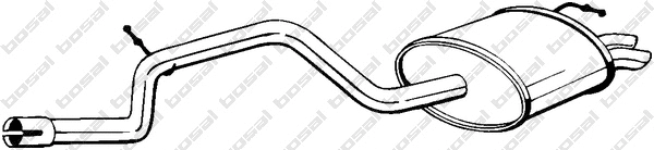 Rear Muffler (279-113)