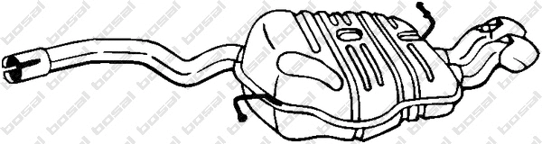 Rear Muffler (105-065)