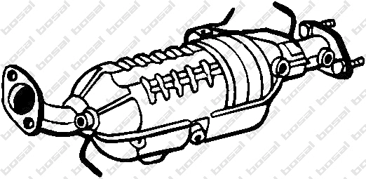 Soot/Particulate Filter, exhaust system (095-038)