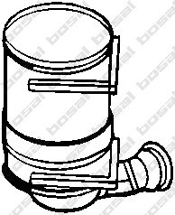 Soot/Particulate Filter, exhaust system (095-120)