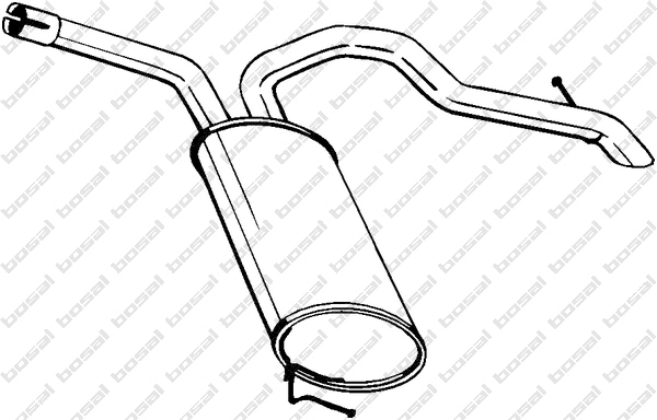 Rear Muffler (281-877)