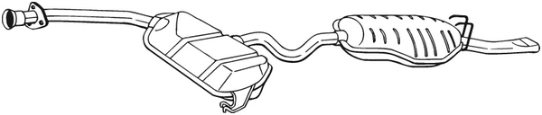 Rear Muffler (289-221)