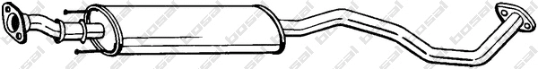 Centre Muffler (281-889)