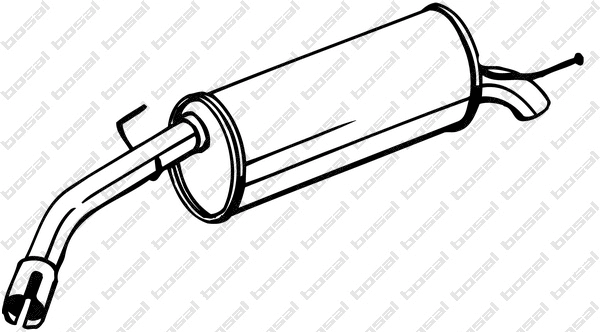 Rear Muffler (185-375)