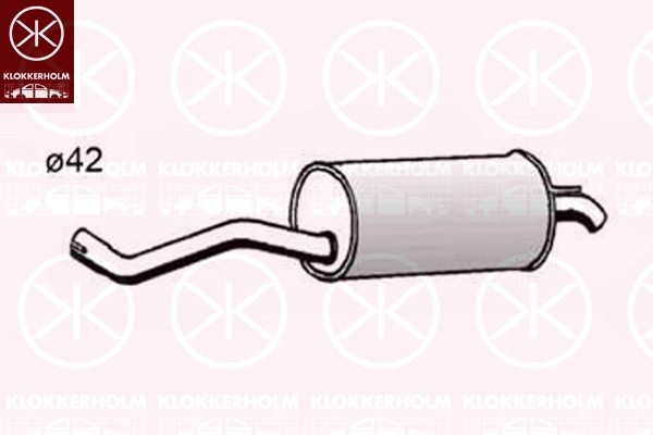 Rear Muffler (60068671)