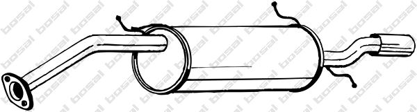 Rear Muffler (278-077)