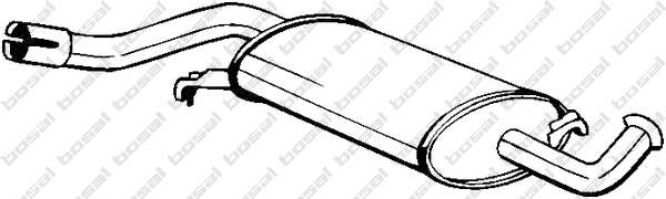 Centre Muffler (105-153)
