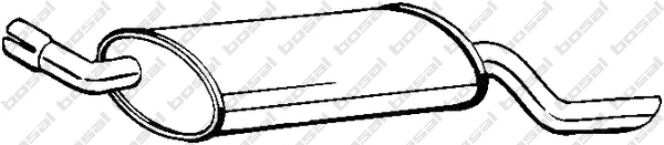 Rear Muffler (185-439)