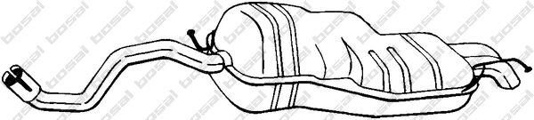 Rear Muffler (279-107)