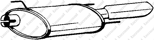 Rear Muffler (185-423)