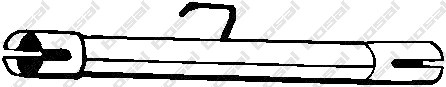Exhaust Pipe (713-411)