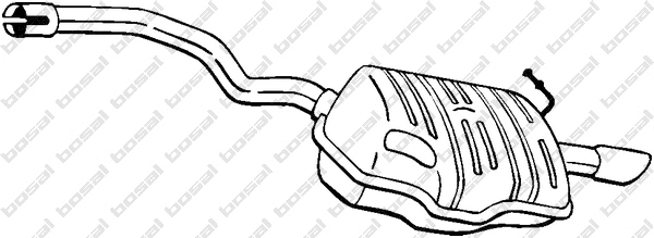 Rear Muffler (220-453)