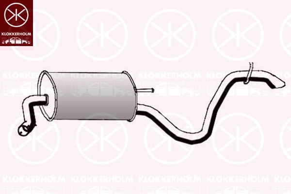Rear Muffler (32678681)