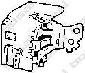 Rubber Strip, exhaust system (255-204)