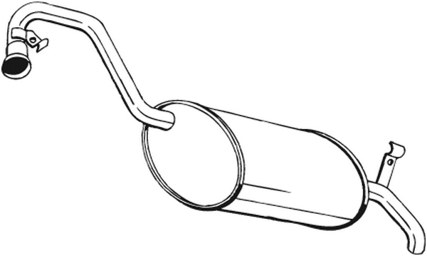 Rear Muffler (200-211)